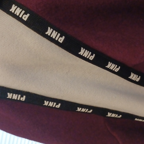 4/$80 Burgundy Zippered Hoodie - Size XS (Fits More Like Small/Medium) - Picture 7 of 12